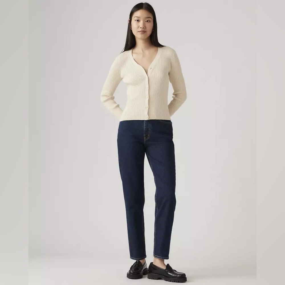 NWOT Levis 80s mom jean | dark blue